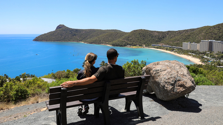 Couple overlooking Hamilton Island