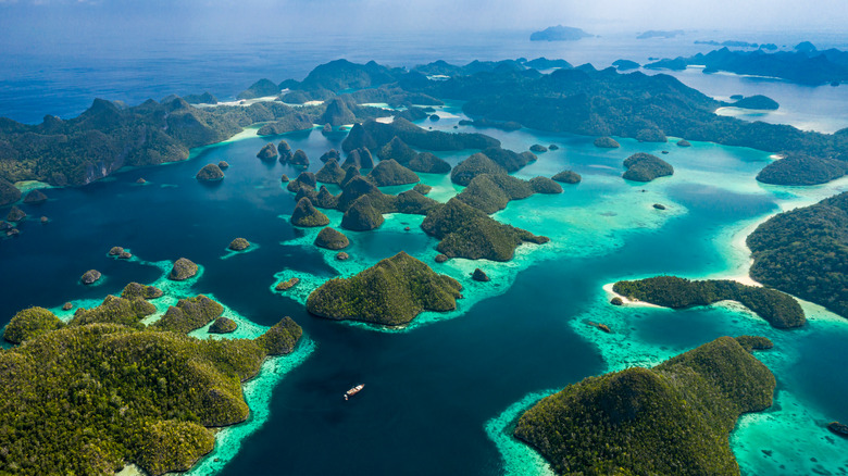 The islands of Raja Ampat