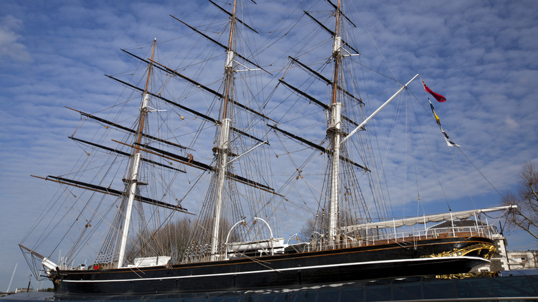 The Cutty Sark clipper