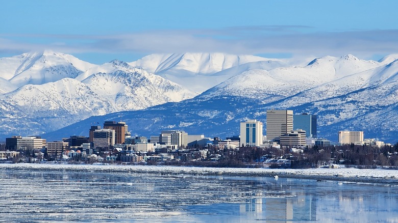 View of Anchorage, Alaska
