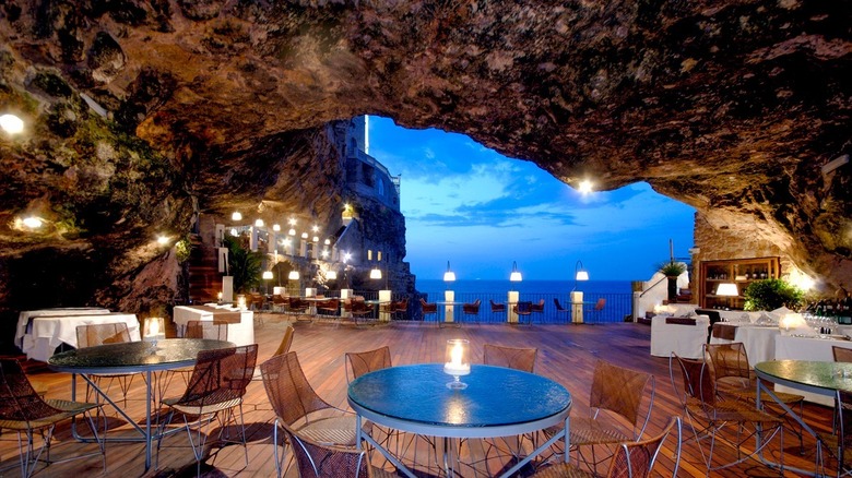 Grotta Palazzese Ristorante, Puglia, Italy