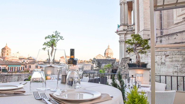 Terrazza Borromini Ristorante, Rome, Italy