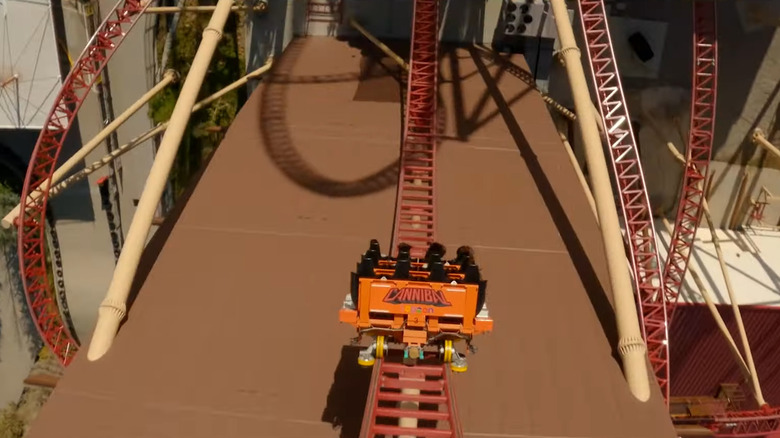 Cannibal coaster at Lagoon Amusement Park