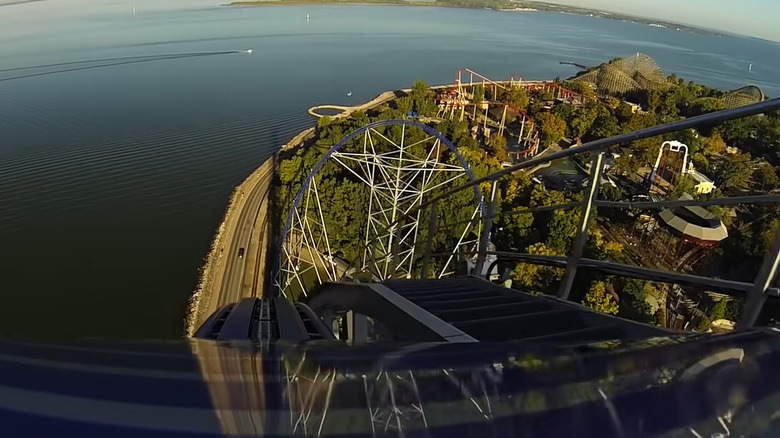 View from Millennium Force at Cedar Point