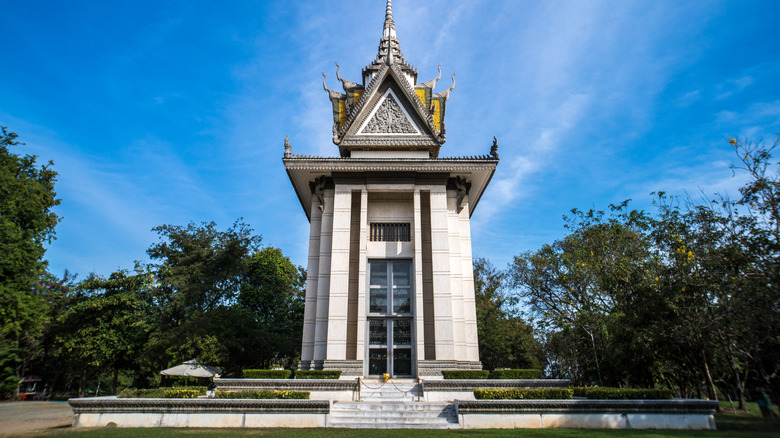 Monument at The Killing Fields