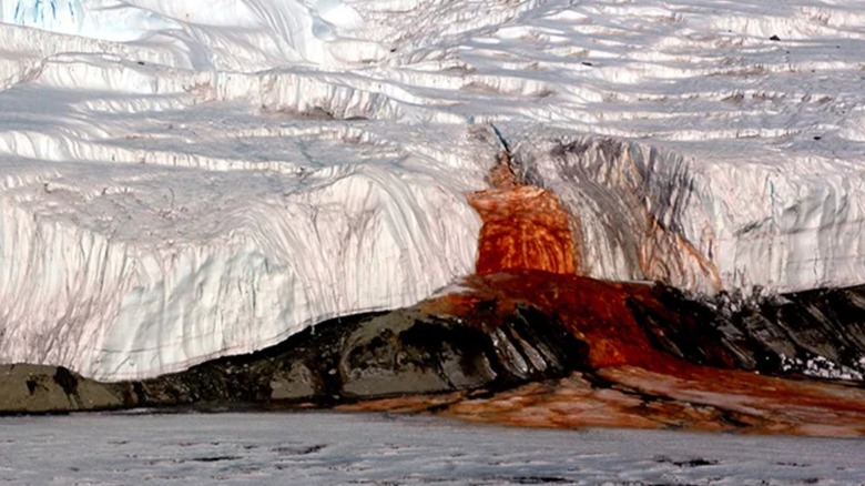 Blood Falls in Antarctica