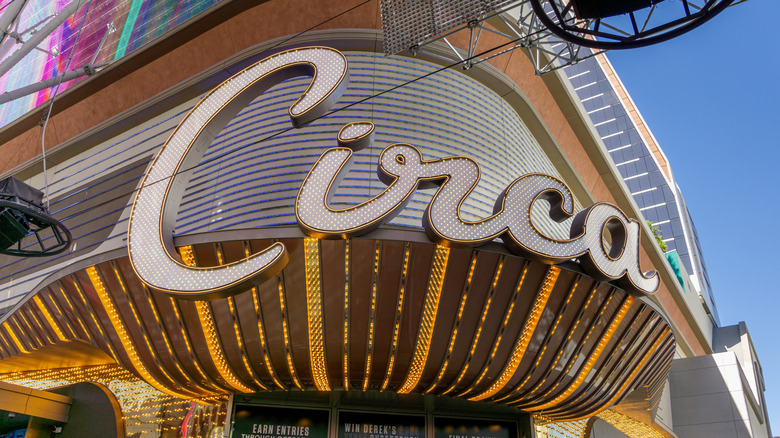 Circa Hotel and Casino sign