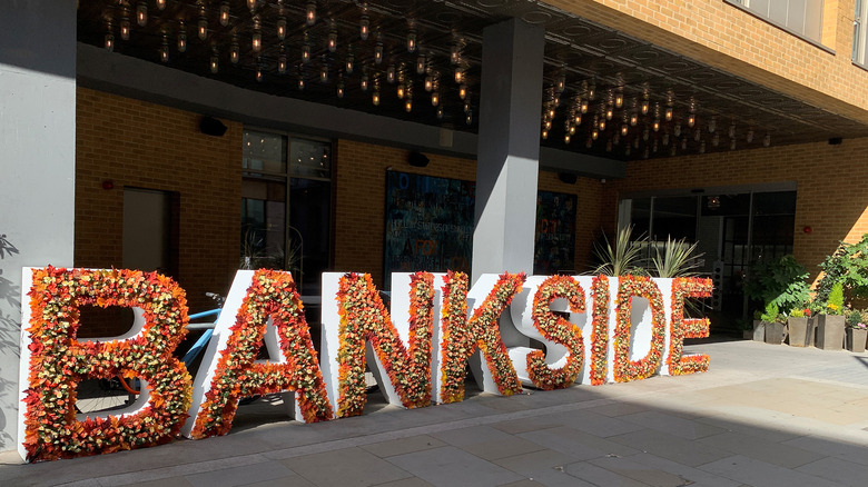 Hilton London Bankside sign