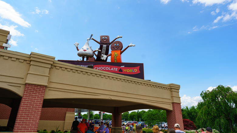 Entrance to Chocolate World at Hersheypark