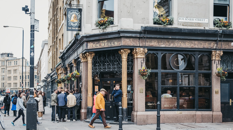 Ten Bells haunted pub, London