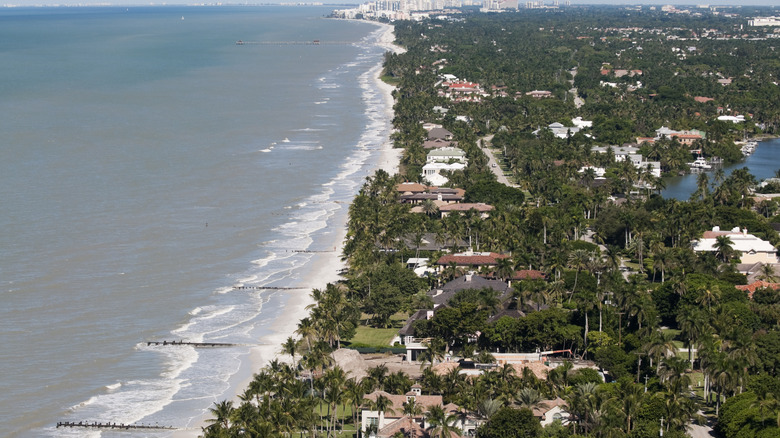 Naples coastline