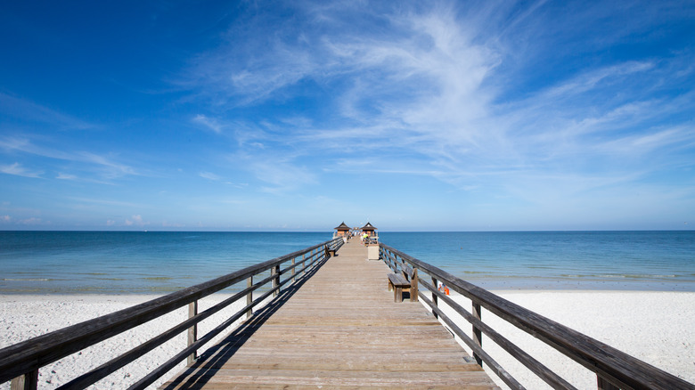 view of from the pier in Naples