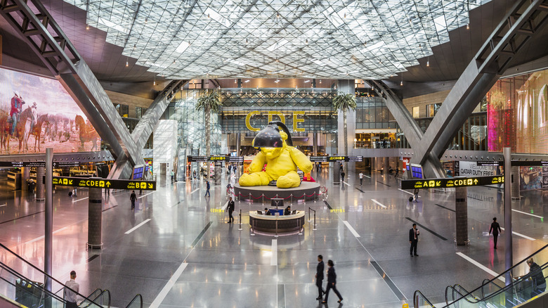 Doha Airport interior