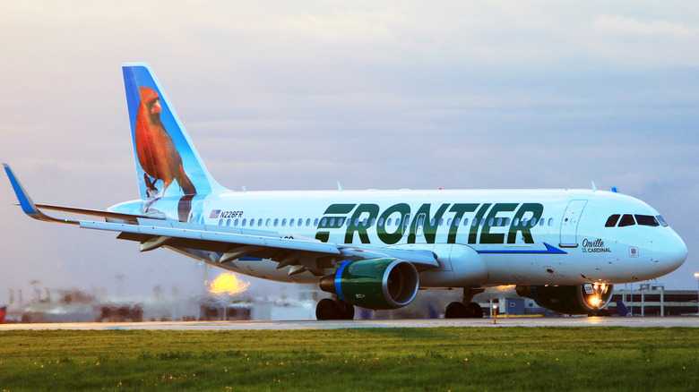 Frontier airplane