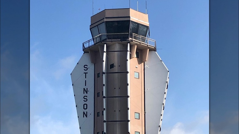 Control tower at Stinson Airport in San Antonio