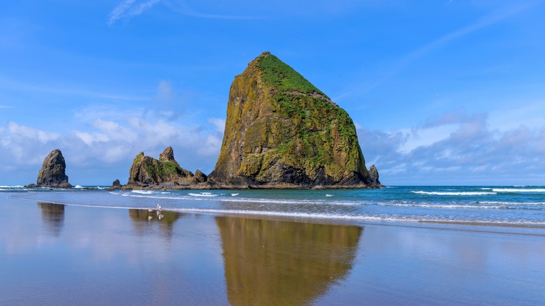 Haystack Rock in Cannon Beach