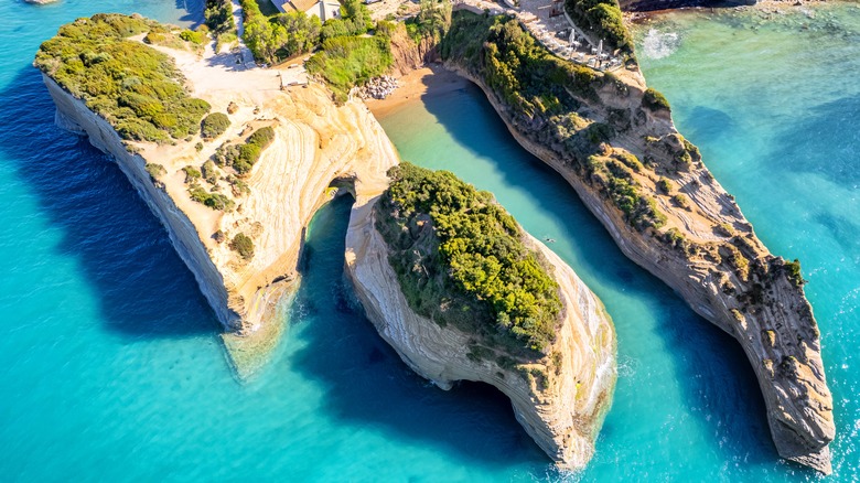 Canal D'Amour from above