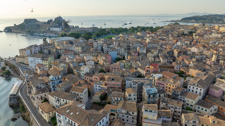 Corfu from above