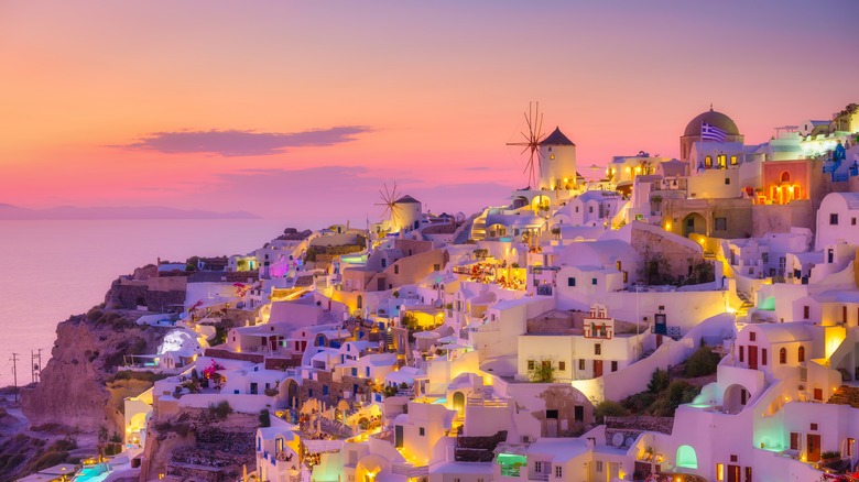 Sunset in Oia