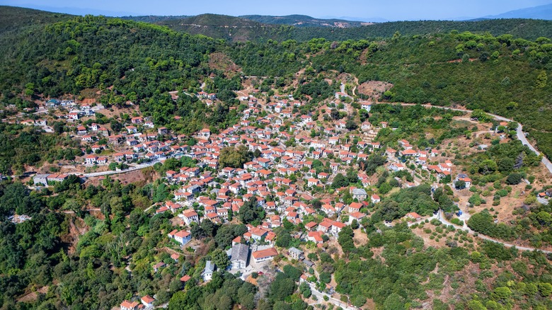 Mountain village in Pelion