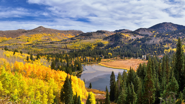 Big Cottonwood Canyon in Solitude, Utah