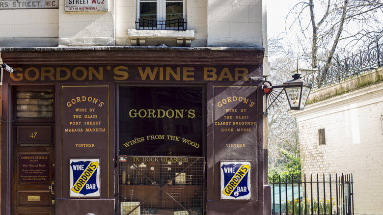 gordons wine bar london