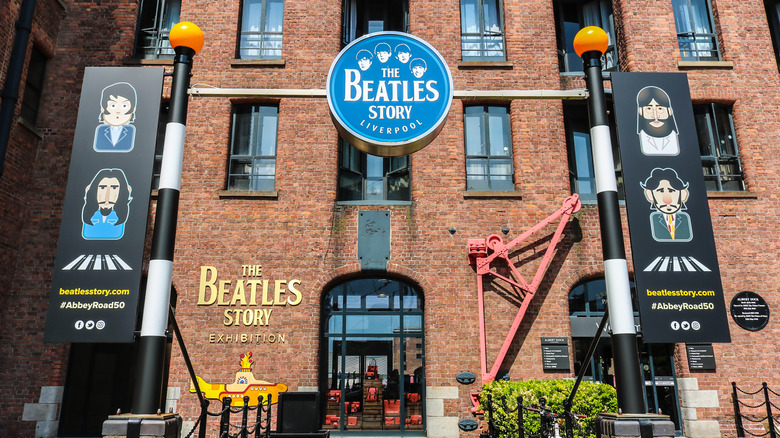 exterior of The Beatles Story Museum