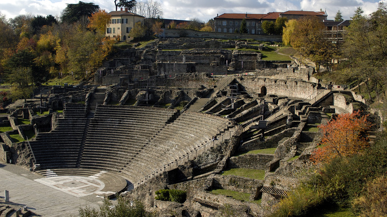 Roman amphitheater in Lyon