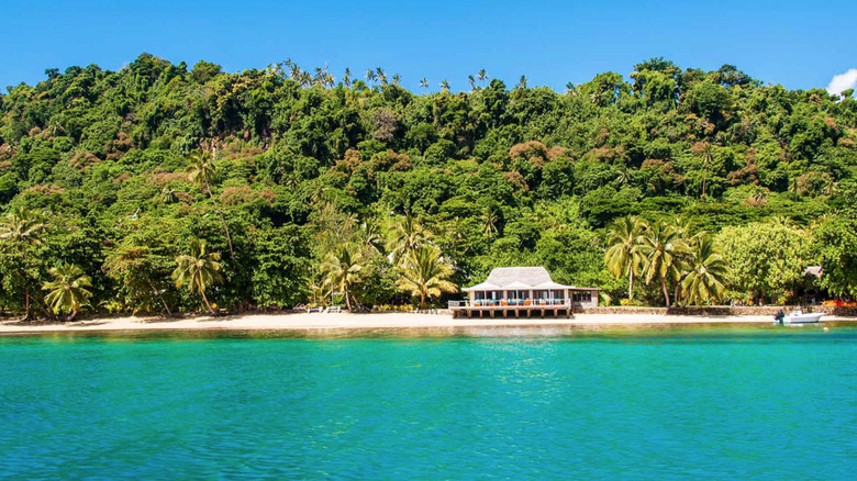 Matangi Private Island Resort waterfront