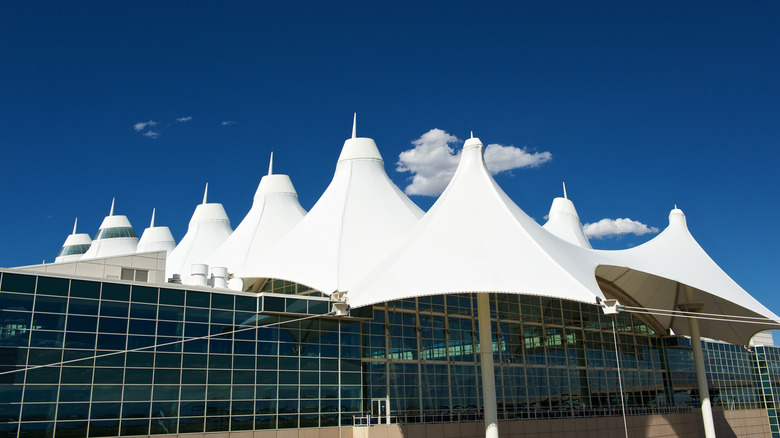 Famous tent roof at DIA