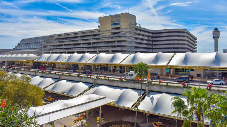 exterior of Orlando International Airport