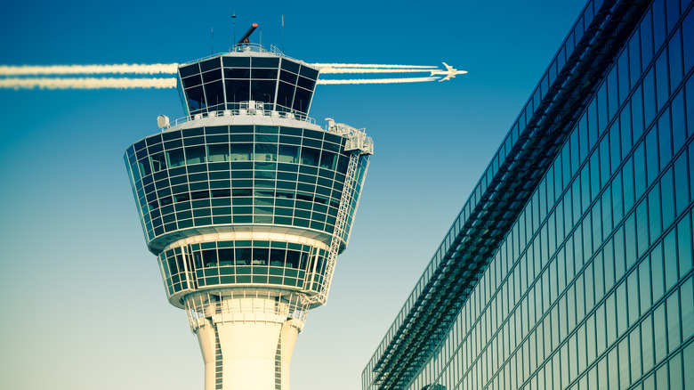 Control tower of Munich Airport