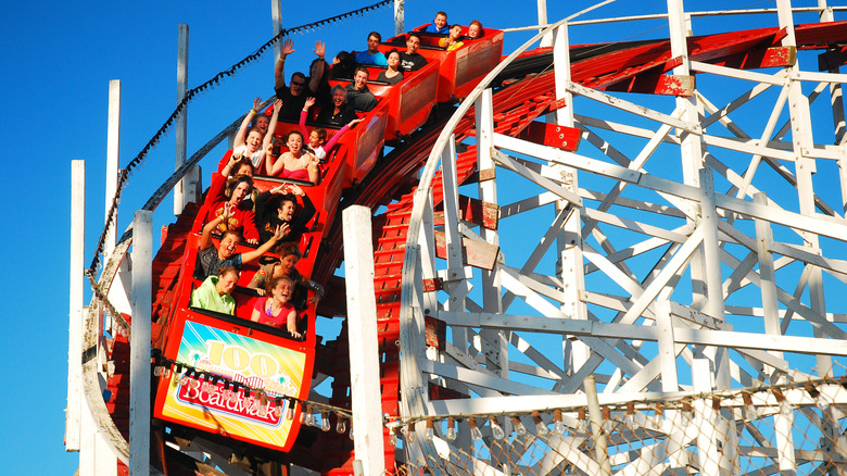 Giant Dipper Santa Cruz boardwalk