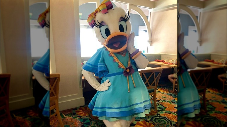 Daisy Duck at Cape May Cafe