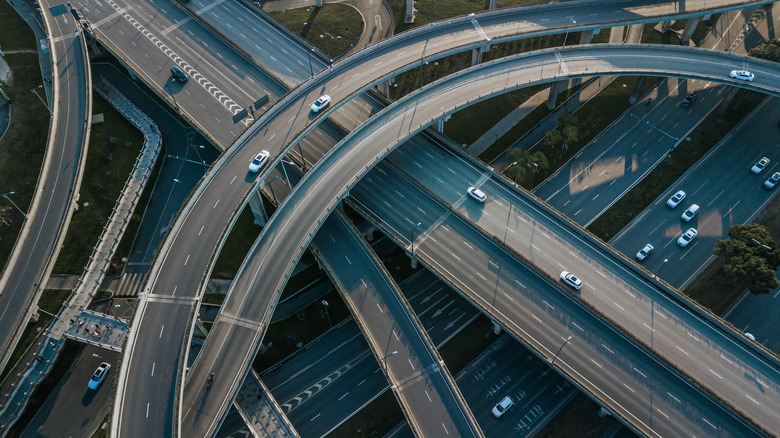 A series of overpasses 