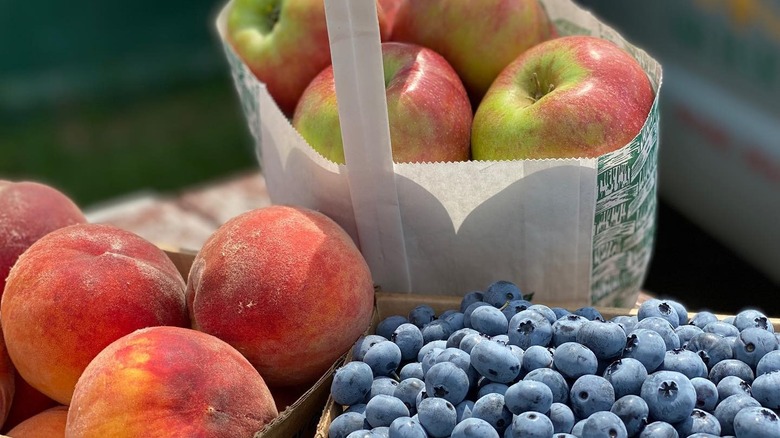 Fruit from Honey Pot Hill Orchards