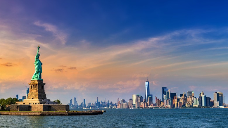 wide view of NYC
