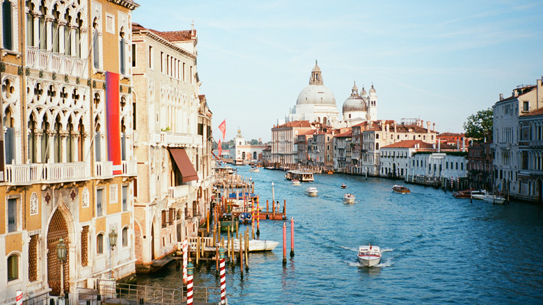 View of Venice's canals