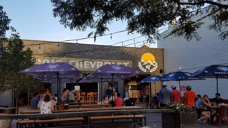 Patio at Denver Beer Co.