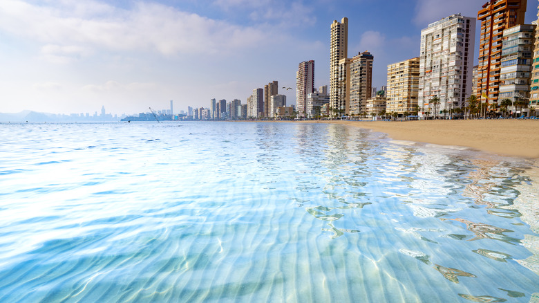 Beach in Benidorm