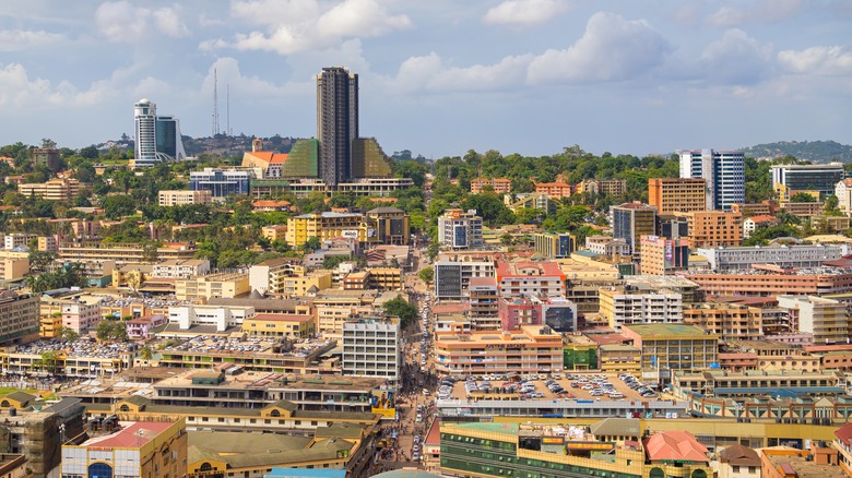 Kampala from above