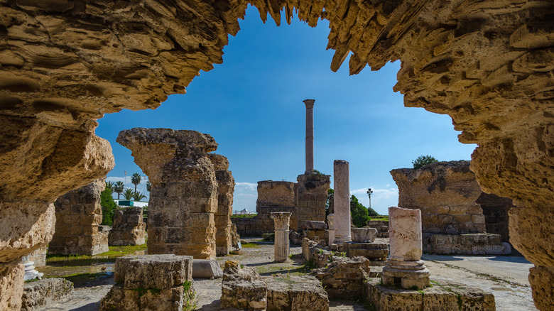 Roman ruins at Carthage