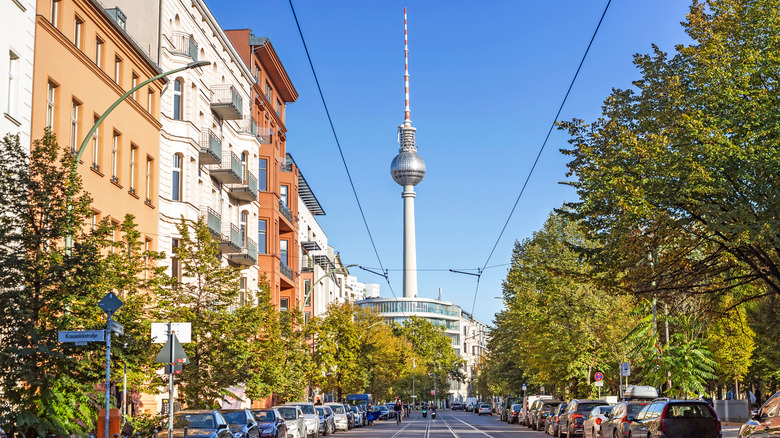 Neighborhood with Berlin Tower view