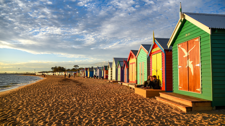 Denby Street beach in Melbourne