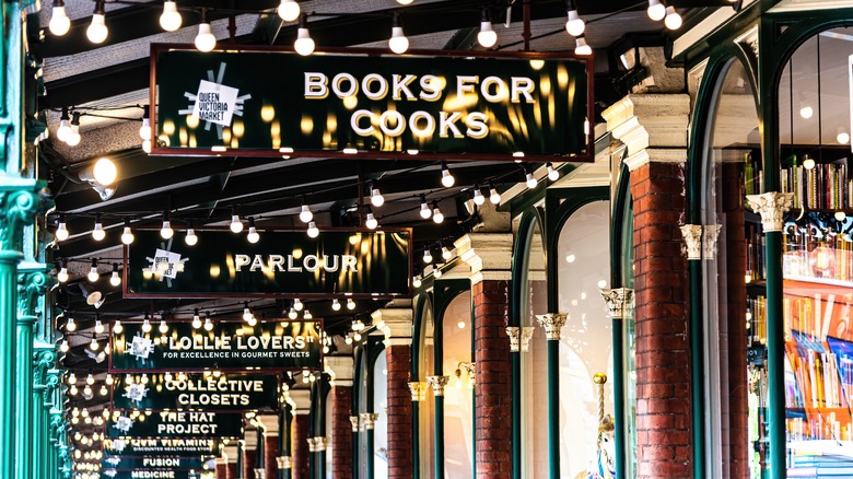 Stores at Queen Victoria Market