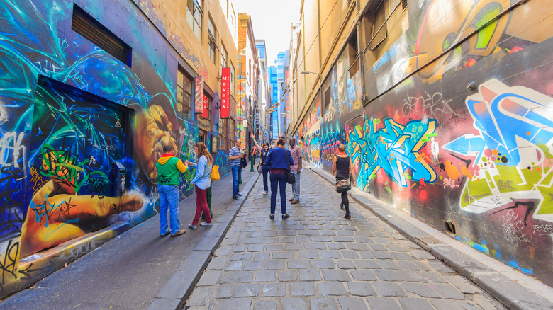 Murals in Melbourne