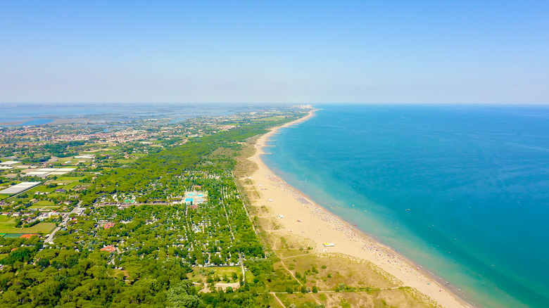 Marina di Venezia from above