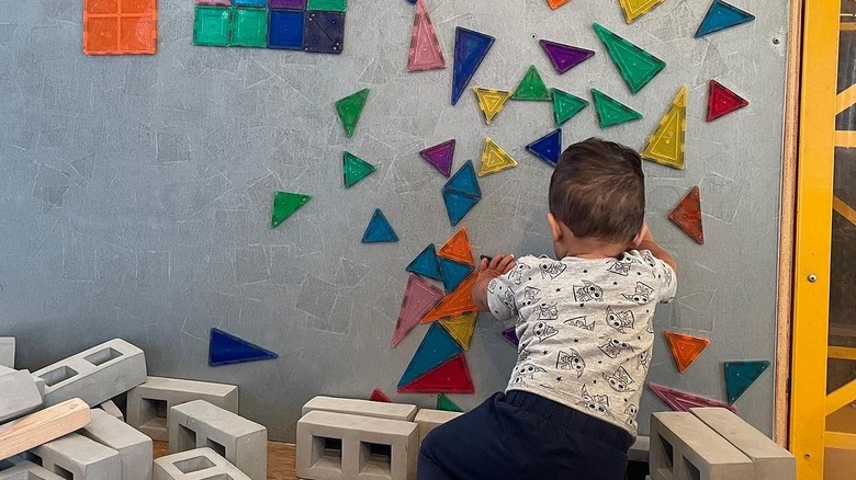 Toddler activity at London Children's Museum