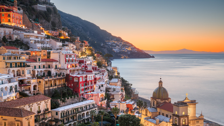 A view of Positano