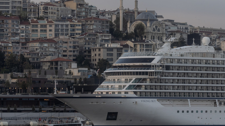 Viking Cruise Ship in Istanbul